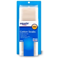 Equate White Cotton Swabs 2 Head Cotton Swabs (Genuine American Goods)