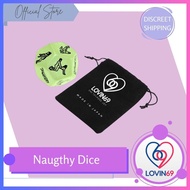 Glow in the Dark Dice Position Game