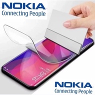 Anti-Scratch Hydrogel Nokia C01 Plus C02 C1 C1 Plus C10 C12 C110 Full Covered Front Back Clear Blue 