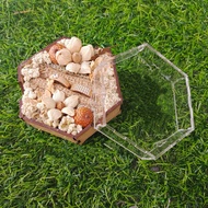 [RING BOX 2] Rustic Hexagon Ring Box Instant/ Ring Box / Rustic BoxRing