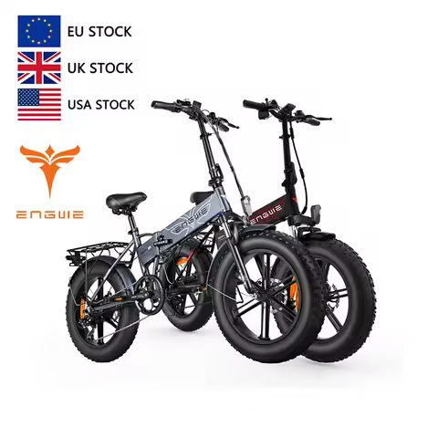 ENGWE EP-2Pro Electric Dirt Bike 20 Inch Fat Tire E Bike LCD Display 7 Speeds Electric Bicycle