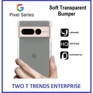 Google Pixel 9 Pixel 9 Pro XL Pixel 8a Pixel 8 Pro Pixel 7A 7 Pro Pixel 6A 6 Pro Soft Transparent Sh