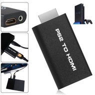 Video Konverter PS2 ke HDMI HDTV dengan 3.5mm Port - G300 PS2 to HDMI Converter Adapter Konverter PS