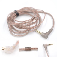 High-Purity Oxygen-Free Copper Twisted Earone Cable for KZ/CCA ZST ZSR ZSN ZS10 PRO Headones Mic Cable Original Replacem