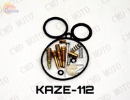 ชุดซ่อมคาบู KAZE-112  YASAKA ชุดซ่อมคาบูเรเตอร์