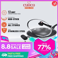 Cuoco 38CM Honeycomb Wok CWS36S