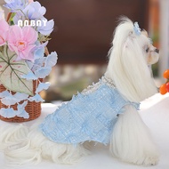 Pakaian Haiwan Peliharaan Gaya Puteri Amberini High-End untuk Shih Tzu, Pomeranian, Poodle dan Jumps