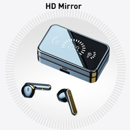 หูฟังไร้สายอินเทอร์เน็ตแฮนด์ฟรี จอแสดงผล LED หูฟัง HiFi สเตอริโอ เพลง หูฟังอีบัดกีฬา เกมมิ่ง หูฟังไร