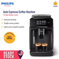 PHILIPS Mesin Kopi Espresso Automatik 1200 Series Automatic Espresso Coffee Machine EP1220/00