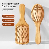 Premium Wooden Bamboo Hair Brush Improve Hair Growth Wood hairbrush Prevent Hair Loss Comb Bamboo Co