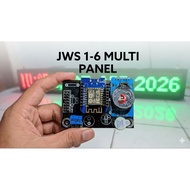 JWS Single Color Controller 1-6 panel P10 - Prayer schedule Controller P10