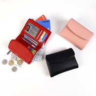 Japanese Wallet Women's High-End Short Women's Wallet Soft Leather Texture Clutch Large-Capacity Sto