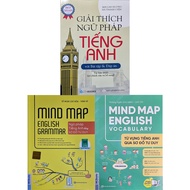 Book - 3-Book Combo: English Grammar Explanation + Mind Map English Grammar + Mind Map English Vocab