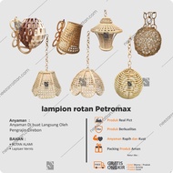 HOT Rattan Lampshade, Hanging Decorative Lamp and Cafe Restaurant Wall Rattan Wall Light