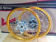 Paketan Velg Jari Jari CBR 150R - CBR 150 NEW CB150R CB150X RING 17 UK 140-160