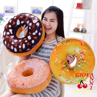GIOVANNI Pillow Doughnut 40cm Birthday Gift Nap Pillow Chocolates Donut Pillow Cover Sofa Seat Cushi