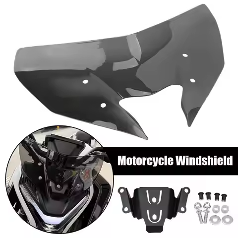 2025 675NK Windscreen For CFMOTO 675 NK NK675 Windshield Wind Deflector Fairing Visor Motorcycle Acc