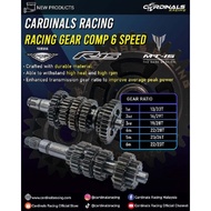 CARDINAL GEARBOX RACING 6 SPEED Y15ZR R15 V1 FZ150 MT15 GEAR BOX RACING 6 GEAR 6 SPEED