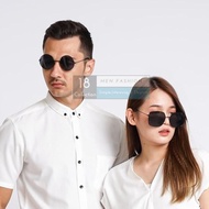 DS158 }} Black Fashion Anti-UV Sunglasses