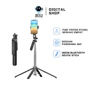 P180 Tongsis Tripod 180cm Bluetooth Selfie Stick Remote Tripod 360 Rotation HP Bolt 1/4 Tongsis for 