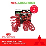 PROEXPERT SPORT SPRING MITSUBISHI MIRAGE ATTRAGE 2012+