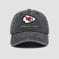 NFL Kansas City Chiefs Kansas City Chiefs Hat Baseball Cap Men's and Women's New Washed, Old Cap