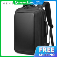 Mens Suit-Fit Classic Leather 15.6-Inch Backpack Business Square-Edged Bag Bng135A. Lifetime a /S