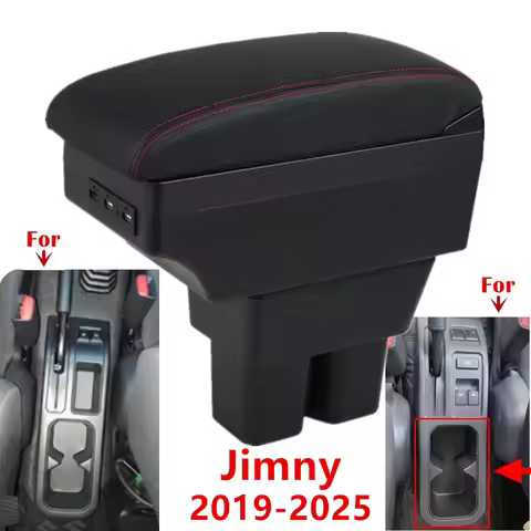 For Suzuki Jimny Armrest Box For Suzuki Jimny JB74 Car Armrest 2019-2025 Storage Box Interior Dedica
