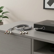 【Switch】Riksoin 2M/6.6FT 3RCA Audio Video Male to Male Braided AV Cable Speaker Pro Riksoin 2M/6.6FT