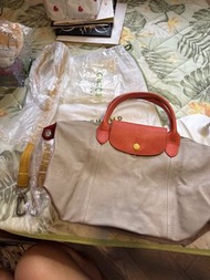Longchamp Small le pliage cuir bag