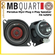 MB Quart Plug & Play 4" Coaxial 2 Way OEM Speaker For Perodua Myvi Lagi Best Myvi Old FA-425P2