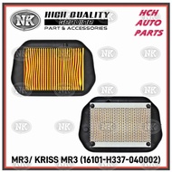 AIR FILTER ELEMENT - MODENAS - MR3 KRISS (16101-H337-040002)/ MR2 KRISS (16101-H0E5-0000) COMPATIBLE