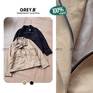 Jacket Giordano Jacket High Neck Zip-Up GRAYB