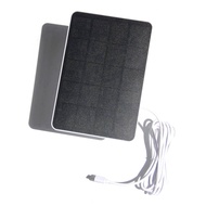 4W 5V Solar Panel for Wireless Security Camera Outdoor Solar Video Surveillance Rechargeable Battery Charger