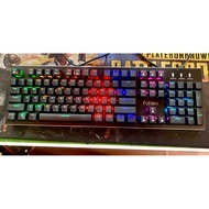 2nd Fuhlen Eraser mechanical keyboard (Black-Pink)Multi Led-E switch) (2ND)