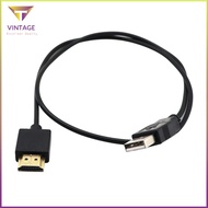 0.5 Meters Adapter Power Cable USB2.0 To HDMI-compatible Extension Cable