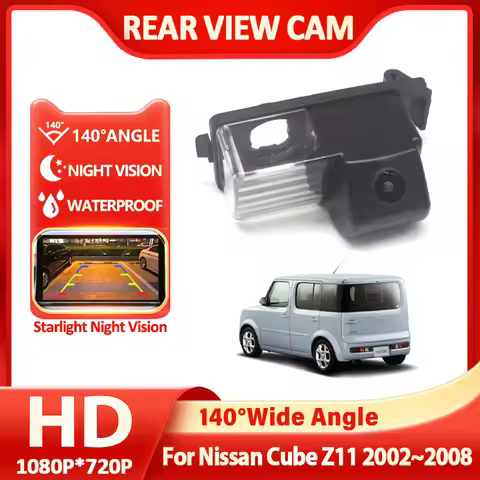 Rear View Camera For Nissan Cube Z11 2002 2003 2004 2005 2006 2007 2008 HD CCD Night Vision Reverse 