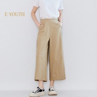 Eyouth 1062 Women culottes pant High Waist pants wide leg pants formal ladies pants