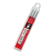 ‎PILOT百樂 FriXion Ball圓珠筆按壓筆筆芯 0.7 紅色 3支