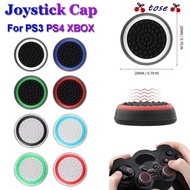TOSE 4pcs Cover  Game Silicone Anti-slip Thumb Stick Grip for PS3 PS4 XBOX One