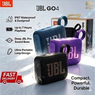 JBL Go3/Go4 Ultra Compact Portable Speaker IP67 Waterproof Dustproof Pro Sound Punchy Bass Lightweig