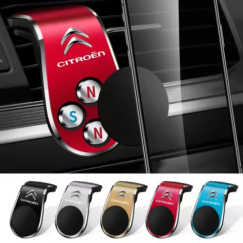 1CPS Car Magnetic L-shaped Car Dedicated GPS Phone Holder For Citroen C1 C2 C3 C4 C5 C6 C8 C4L DS3 D