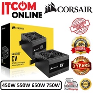 CORSAIR CV450 CV550 CV650 CV750 CX650 450W 550W 650W 750W 80PLUS BRONZE POWER SUPPLY
