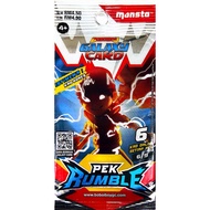 PEK RUMBLE SEALED OR LOOSE GENTAR KAD BOBOIBOY GENTAR MONSTA GALAXY CARD RUMBLE