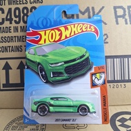 Hotwheels 2017 CAMARO ZL1 188/365 Metal Car (kg28)