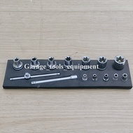 14Pcs External Torx Socket Set (E4~E20)