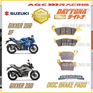 SUZUKI DISC BRAKE PADS  GIXXER 250 GIXXER 250 SF GOLD QUALITY GDPX