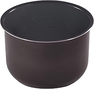 Instant Pot 6 Qt Ceramic Non-stick Interior Coated Inner Cooking Pot,Black,6 qt ceramic inner pot