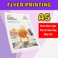 Flyer Printing- A5 (Same Day Ship Out)