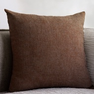 SG Thick Poly Linen Cushion Cover 30x50cm 45x45cm 55x55cm 60x60cm 65x65cm Cushion Case Sofa Throw Pi